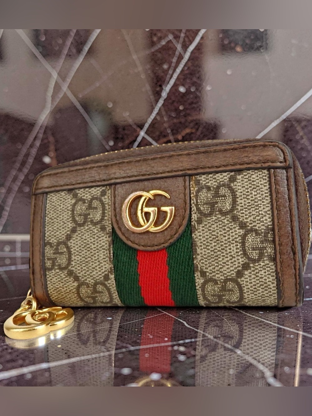 Gucci GG Supreme Ophidia Key Case 🤩